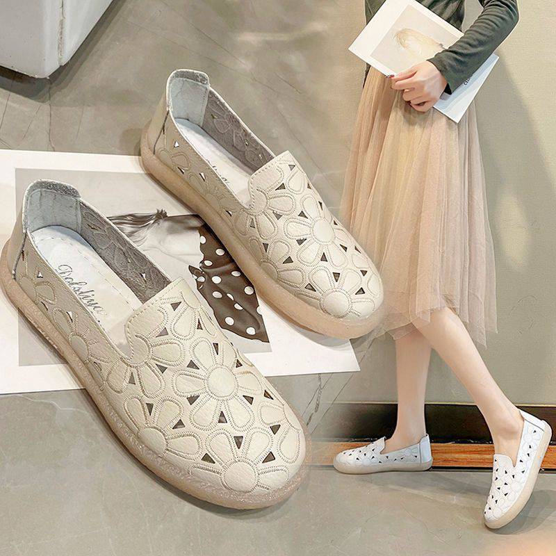 2023 Women's Casual Hollow Flat Slip-On Shoes