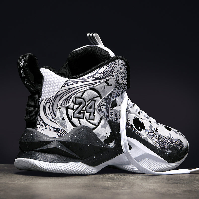 High Quality Non-Slip Ladies High Top Sports Shoes