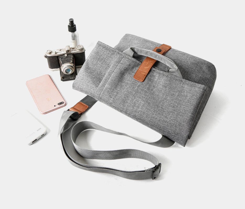 Retro Messenger Bag and Handheld Crossbody Bag
