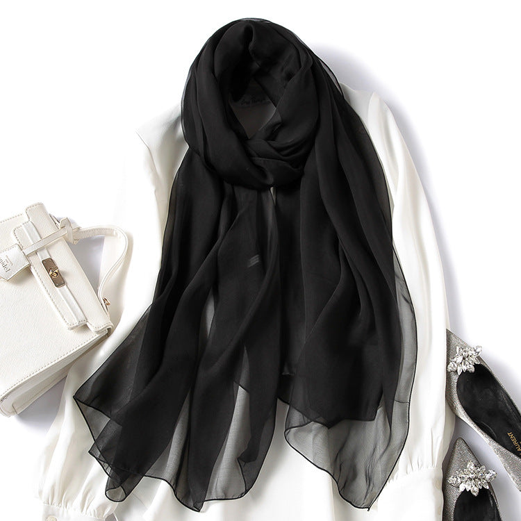 Silk Scarf for Women - 100% Mulberry Silk