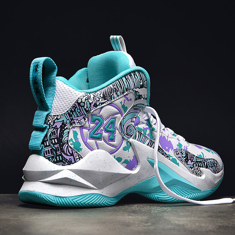 High Quality Non-Slip Ladies High Top Sports Shoes