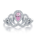 Fashionable Simple Geometric Silver Ring for Women