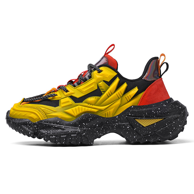 Men's Retro Thick-Soled Dad Sneakers - Trendy Style